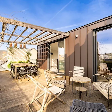 Le Nantais ! Loft Moderne Avec Rooftop 10pers 南特