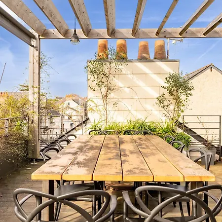 公寓 Le Nantais ! Loft Moderne Avec Rooftop 10pers