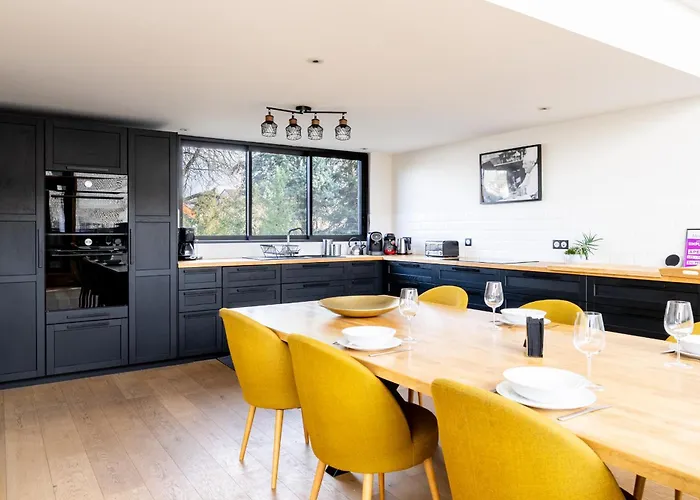 Unique A ! Loft Moderne Avec Rooftop 10pers * נאנט