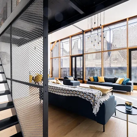 Loft Climatise Avec Rooftop - Unique A Nantes شقة نانت
