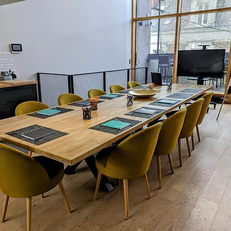 アパート Unique A ! Loft Moderne Avec Rooftop 10pers ナント