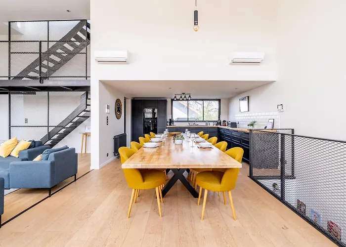 Unique A ! Loft Moderne Avec Rooftop 10pers * ナント